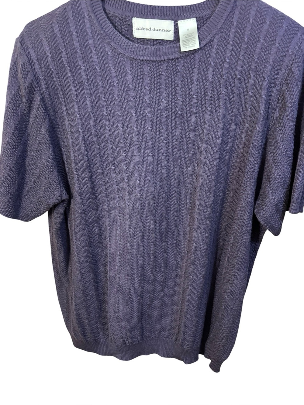 Alfred-dunner Women's Blue and Purple Jumper